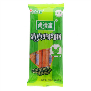 金锣尚清斋清真鸡肉肠