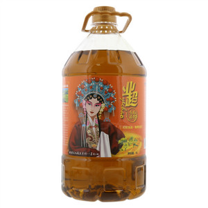 业超脸谱文化花旦系列头道原香菜籽油