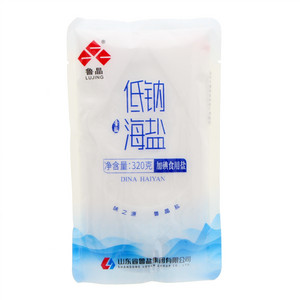 鲁晶牌加碘立袋低钠海盐（健康生活系列）