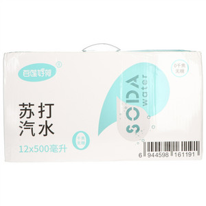 百莲好荷原味苏打汽水