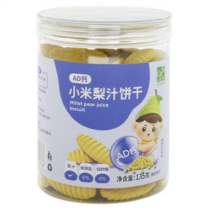 优悠阁AD钙小米梨汁饼干