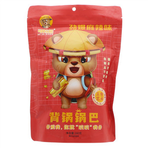 可拉熊劲爆麻辣味背锅锅巴