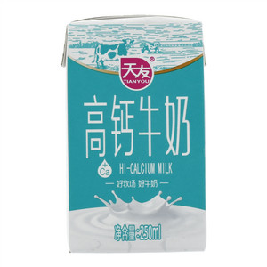 天友高钙牛奶 灭菌调制乳