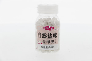 展翅自然盐味金梅爽压片糖65克
