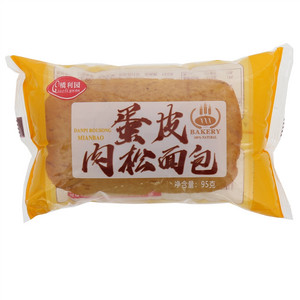 橋利园蛋皮肉松面包