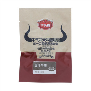 牛头牌卤汁牛筋（香辣味）