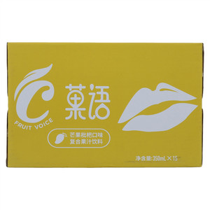 菓语芒果枇杷口味复合果汁饮料