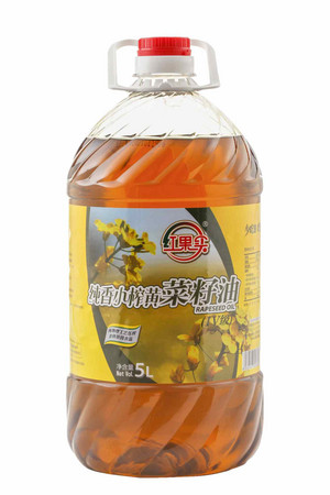 红果实纯香小榨黄菜籽油