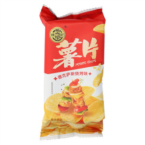 薯片 德克萨斯烧烤味