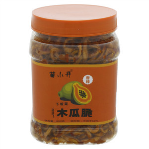 苗小开香辣木瓜脆
