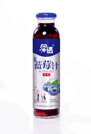果遇蓝莓汁300ml