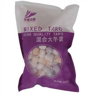 采集茶香混合大芋圆