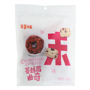 百草味蔓越莓曲奇
