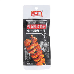 白大姐烤面筋