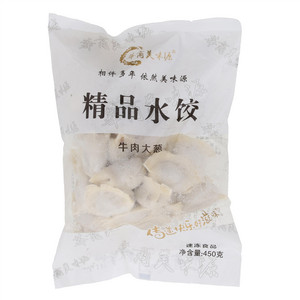華商美味源牛肉大葱精品水饺
