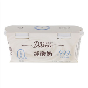 达芬奇0蔗糖纯酸奶