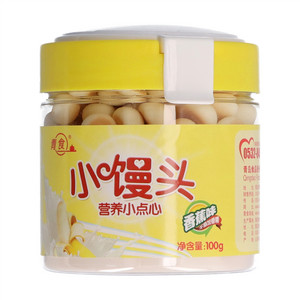 青食香蕉味小馒头