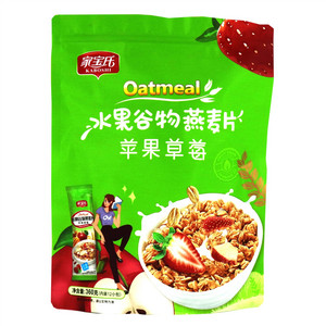 水果谷物燕麦片（苹果草莓）