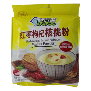 家家麦630g红枣枸杞核桃粉
