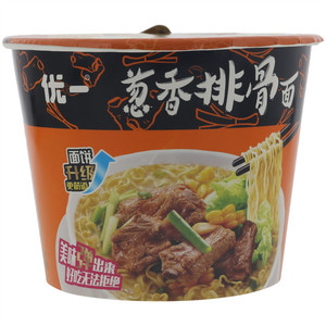 优一葱香排骨面