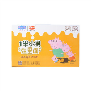 好+1小猪佩奇乳果百里香味乳酸菌饮品