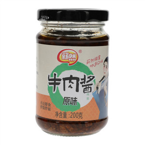 薪然原味牛肉酱