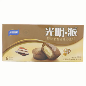 光明烘培提拉米苏味注心蛋糕光明·派