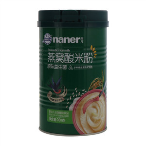 南儿原味益生菌燕窝酸米粉