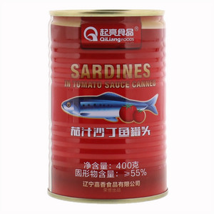 起亮食品茄汁沙丁鱼罐头