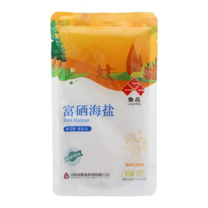 鲁晶牌未加碘立袋富硒海盐（健康生活海盐）