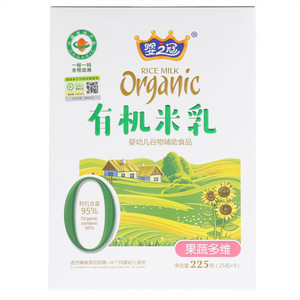 婴之冠果蔬多维有机米乳