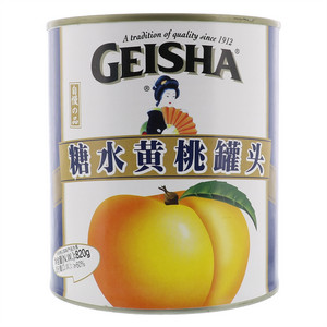 格益莎糖水黄桃罐头