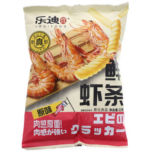 乐迪食品原味鲜虾条