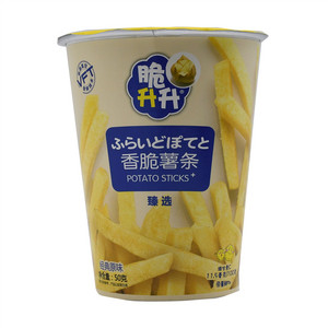 脆升升香脆薯条50g经典原味杯装薯条