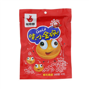 甜柳柳哇，小金碗(油炸型膨化食品)