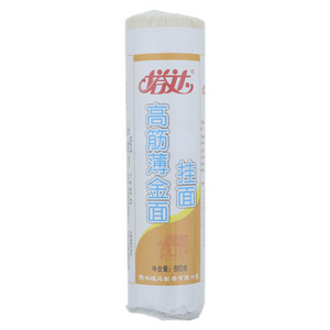 塔达高筋薄金面挂面