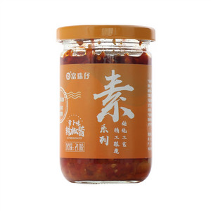 富珠仔萝卜味素斋辣椒酱