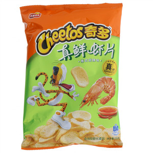 奇多真鲜虾片泰式甜辣味55克