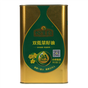 悦生合小榨绵香双低菜籽油