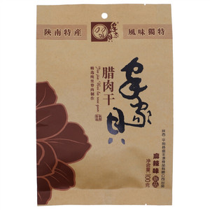 家家贝麻辣味腊肉干