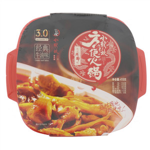 小龙坎自热方便火锅鸡翅牛肉味