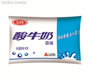 三元原味风味酸牛奶