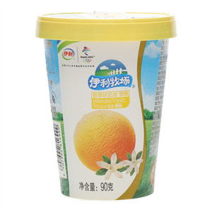 伊利伊利牧场香草味奶昔雪糕