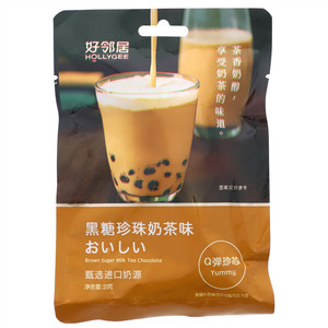 好邻居黑糖珍珠奶茶巧克力豆