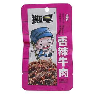 撕享香辣牛肉酱卤肉制品