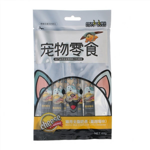 蒙贝宠物零食猫用蔓越莓味全脂奶条