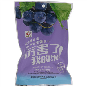 添顺美厉害了我的果黑加仑味水果糖