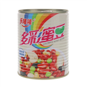 乐隆隆多彩蜜豆罐头