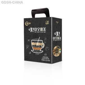 嘿！食全粥美黑芝麻黑米糖醇代餐粥