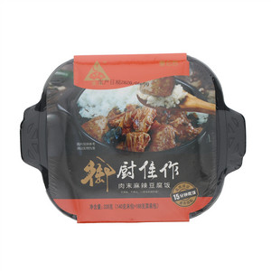 蒙仑苏御厨佳作肉末麻辣豆腐饭